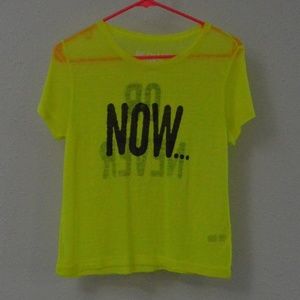 Bethany Mota Sheer Graphic Tee